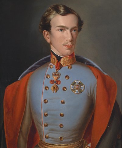 Portrait of the Young Emperor in Uniform with Decorations by Unbekannt Unbekannt